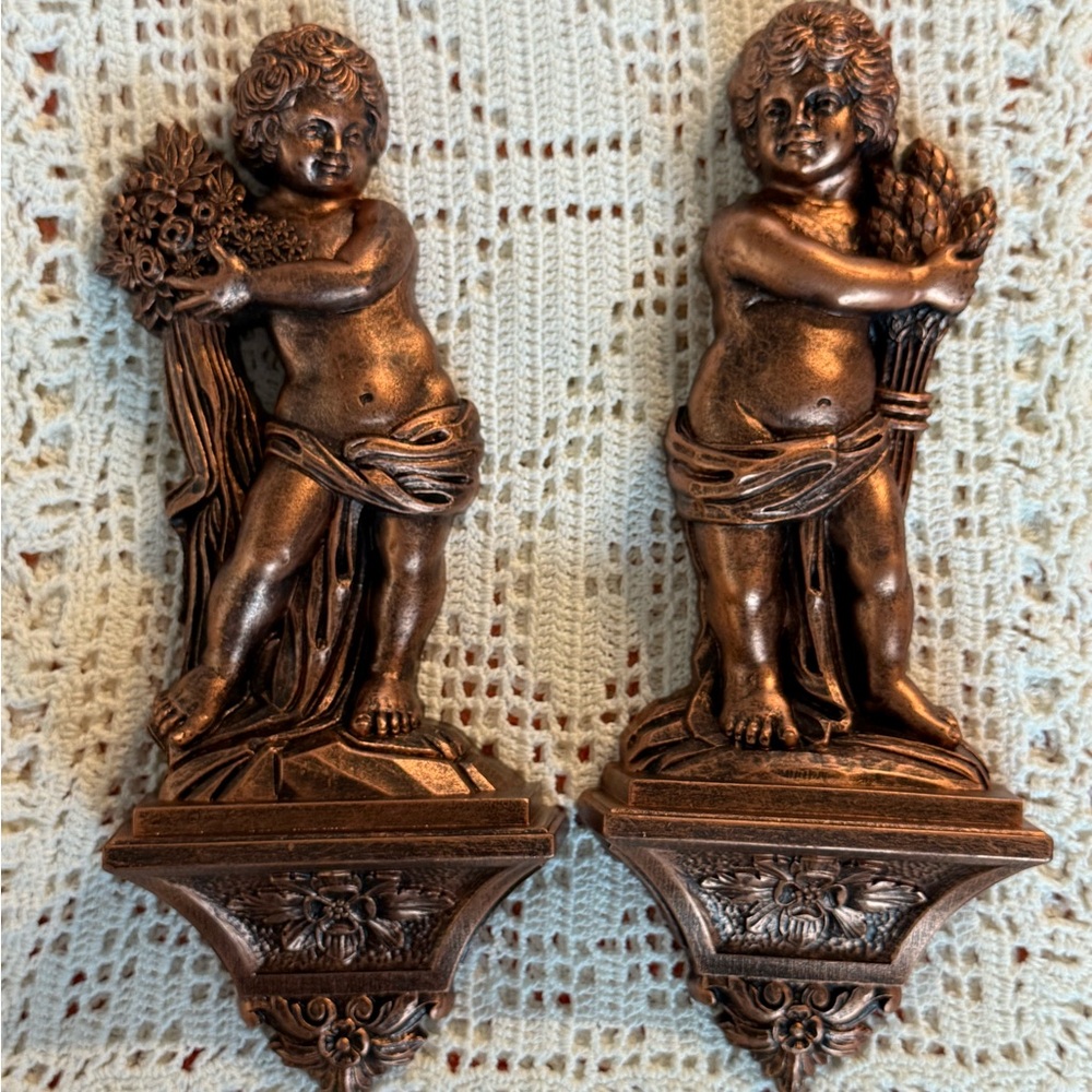 Coppercraft Cherub Wall Decor